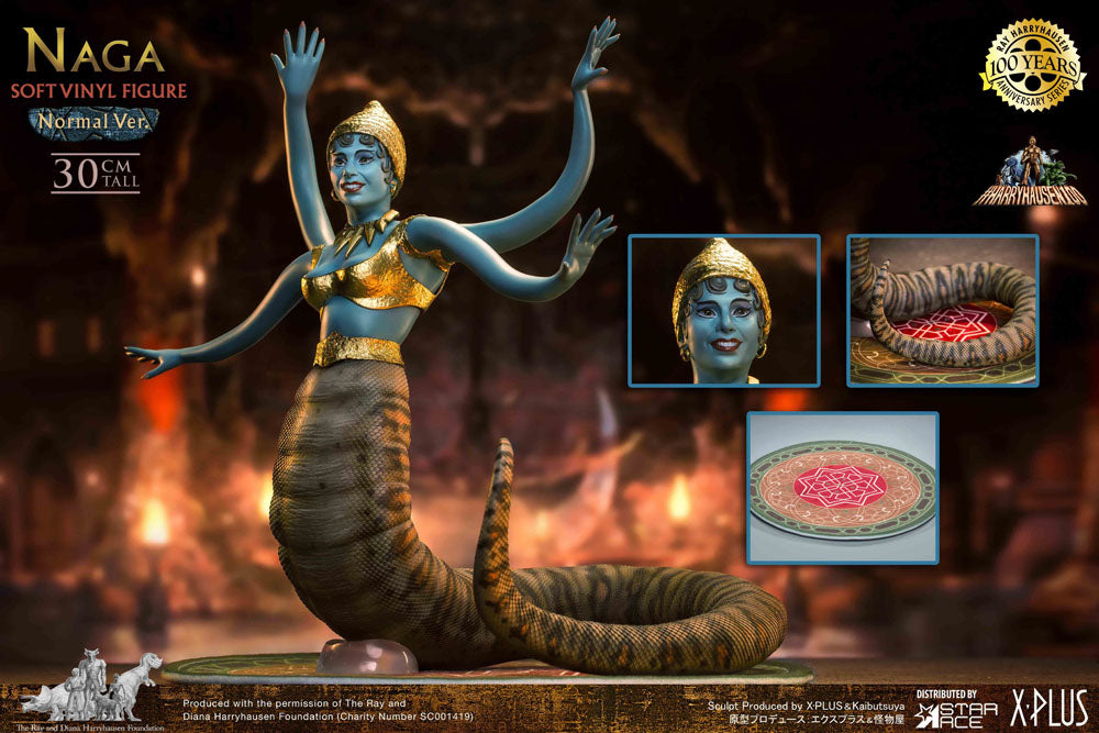 Sindbads siebente Reise Soft Vinyl Statue Ray Harryhausens Naga (Snake Woman) 31 cm Image 11