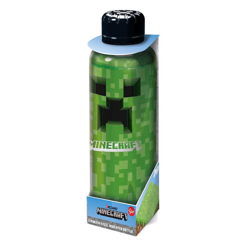 Minecraft Edelstahl-Trinkflasche Creeper Image