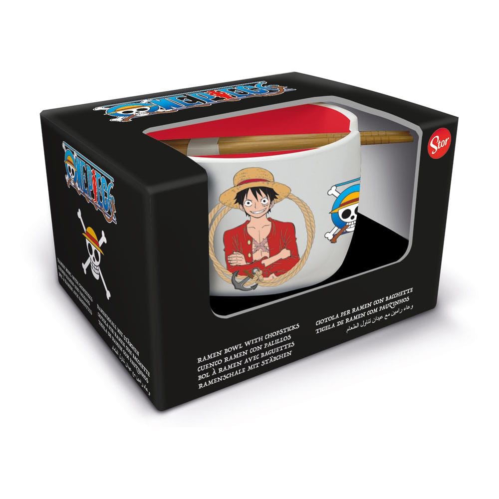 One Piece Ramen-Schüssel mit Stäbchen Classic Image