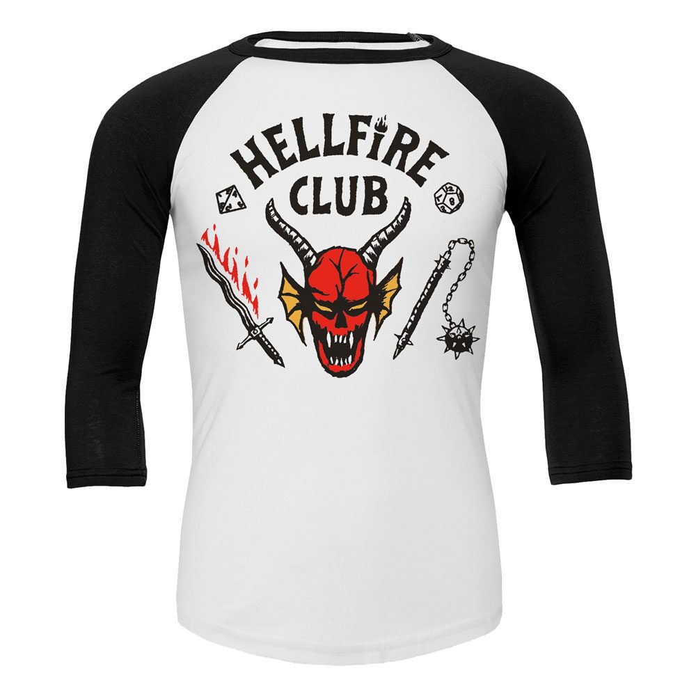 Stranger Things Sweatshirt Hellfire Club Crest Größe L Image