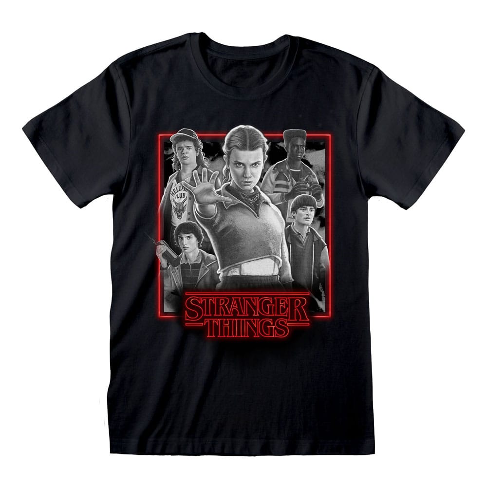 Stranger Things T-Shirt Group Artwork One Last Strange Adventure Colour Größe M Image