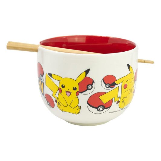 Pokémon Ramen-Schüssel mit Stäbchen Face Image 2