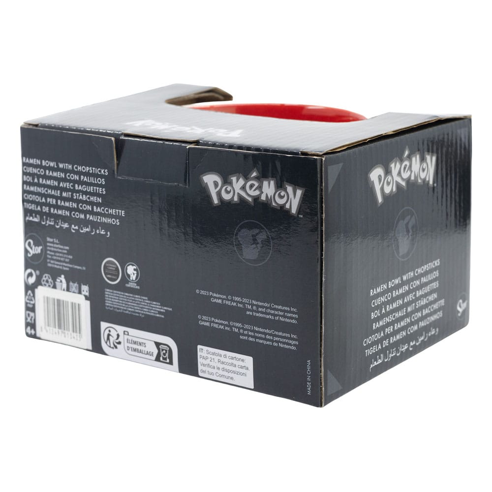 Pokémon Ramen-Schüssel mit Stäbchen Face Image 5