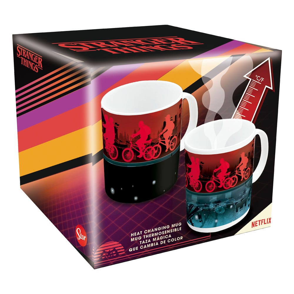 Stranger Things Tasse mit Thermoeffekt Upside Down 325 ml Image