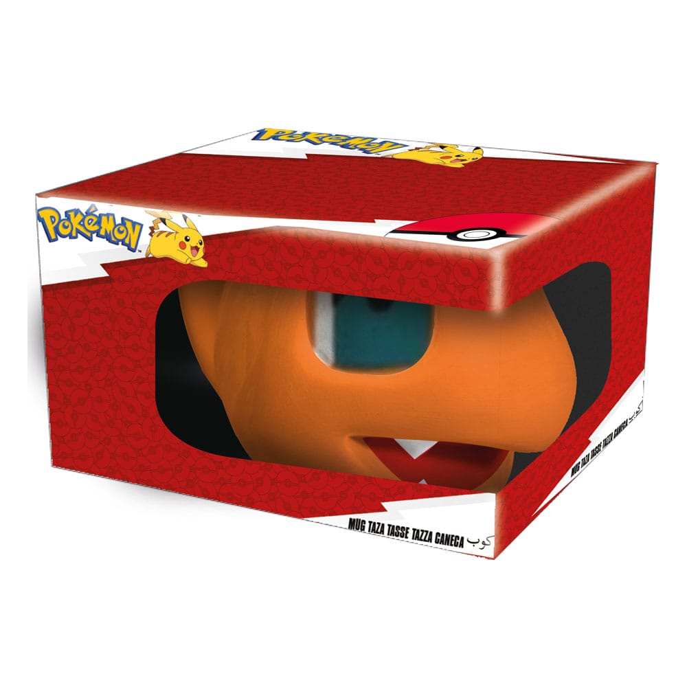 Pokémon 3D Tasse Glumanda 385 ml Image