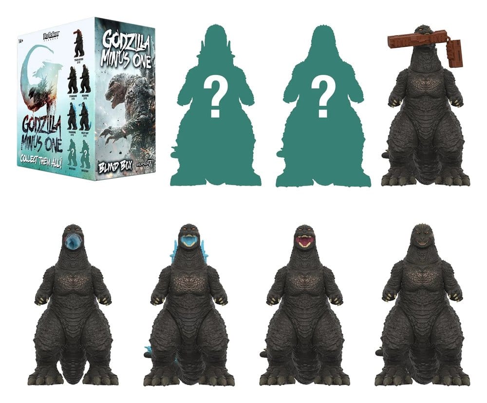 Godzilla Toho (Minus One)Actionfigur Blind Box Wave 8 Display (12) Image 2