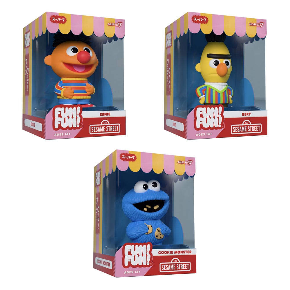 Sesamstraße FUN! FUN! Soft Vinyl Figur Wave 02 Ernie 13 cm Image 7