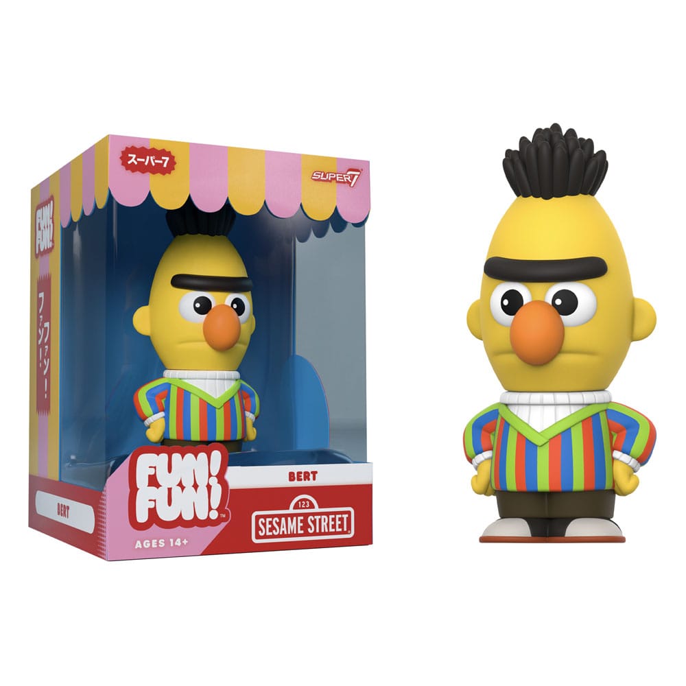 Sesamstraße FUN! FUN! Soft Vinyl Figur Wave 02 Bert 13 cm Image 6