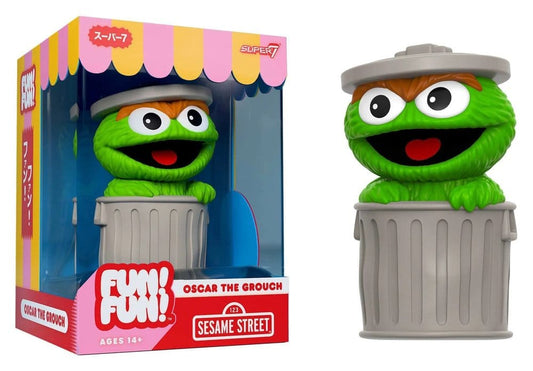 Sesamstraße Fun! Fun! Minifigur Wave 01 - Oscar the Grouch 18 cm Image 2