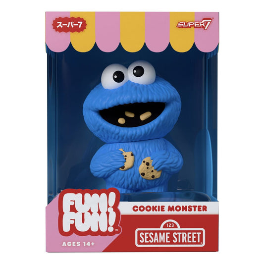 Sesamstraße FUN! FUN! Soft Vinyl Figur Wave 02 Cookie Monster 13 cm Image 2