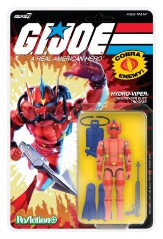GI Joe ReAction+ Actionfigur Wave 07 Hydro Viper (Comic) 10 cm Image
