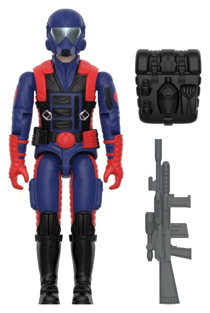 G.I. Joe ReAction+ Actionfigur Wave 09 Cobra Viper Gunner Image 2