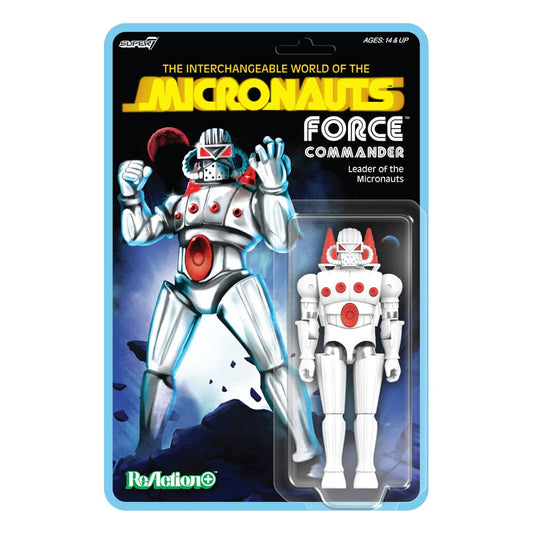 Micronauts ReAction+ Actionfigur Wave 02 Force Commander 9 cm Image 2
