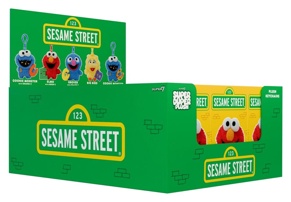 Sesame Street Super Duper Plüschfiguren Wave 01 Blind Box Display (12) Image 5