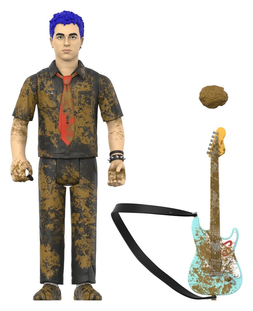 Green Day ReAction Actionfigur Wave 01 Billie Joe Armstrong (Mud Fight) Image 2