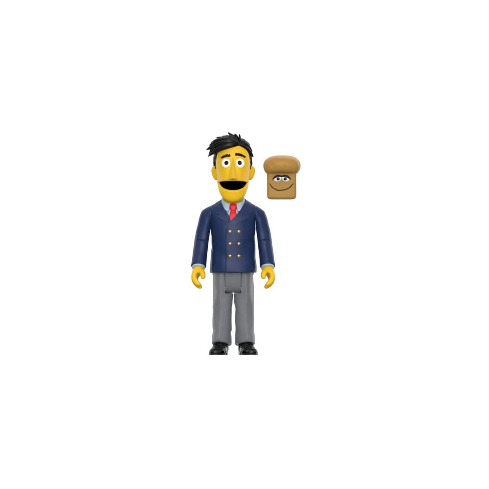 Sesamstraße ReAction Actionfigur Wave 02 Guy Smiley (With Bread) 10 cm Image 2
