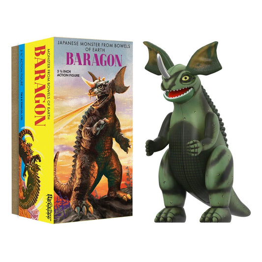 Toho ReAction Actionfigur Wave 01 (Retro Tin) Baragon (Marusan Tin) 10 cm Image 2