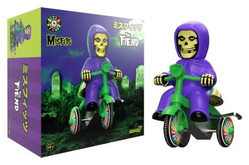 Misfits Super Cycles Fahrzeug Fiend (Purple w/ Green Trike) Image