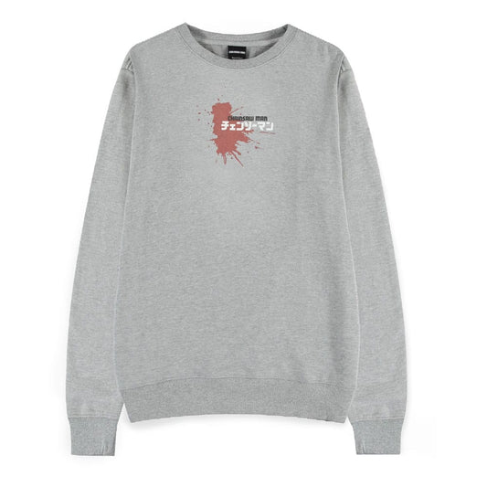 Chainsaw Man Pullover Power Grey Melange Größe XXL Image 2
