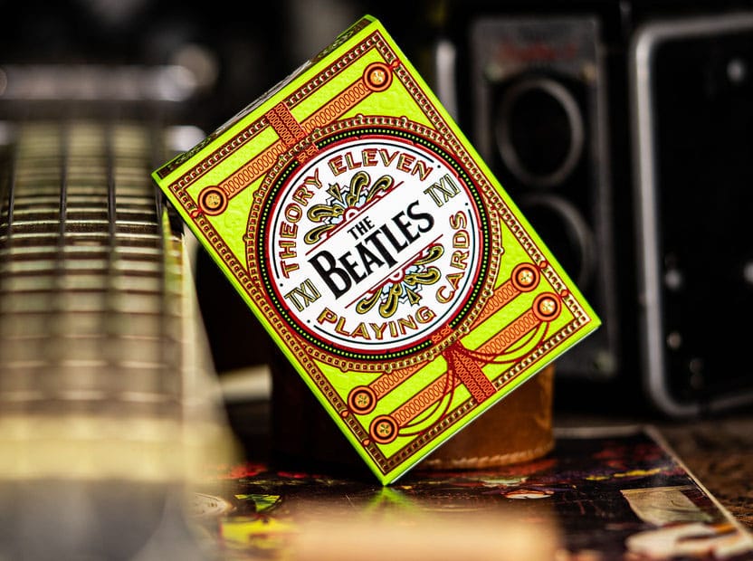 The Beatles Spielkarten Green Version Image 3