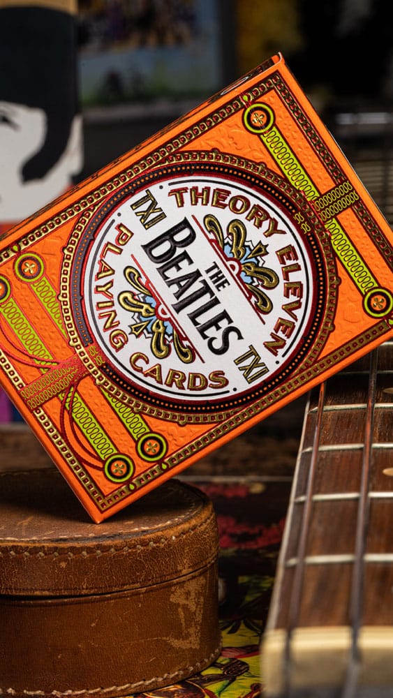 The Beatles Spielkarten Orange Version Image 3