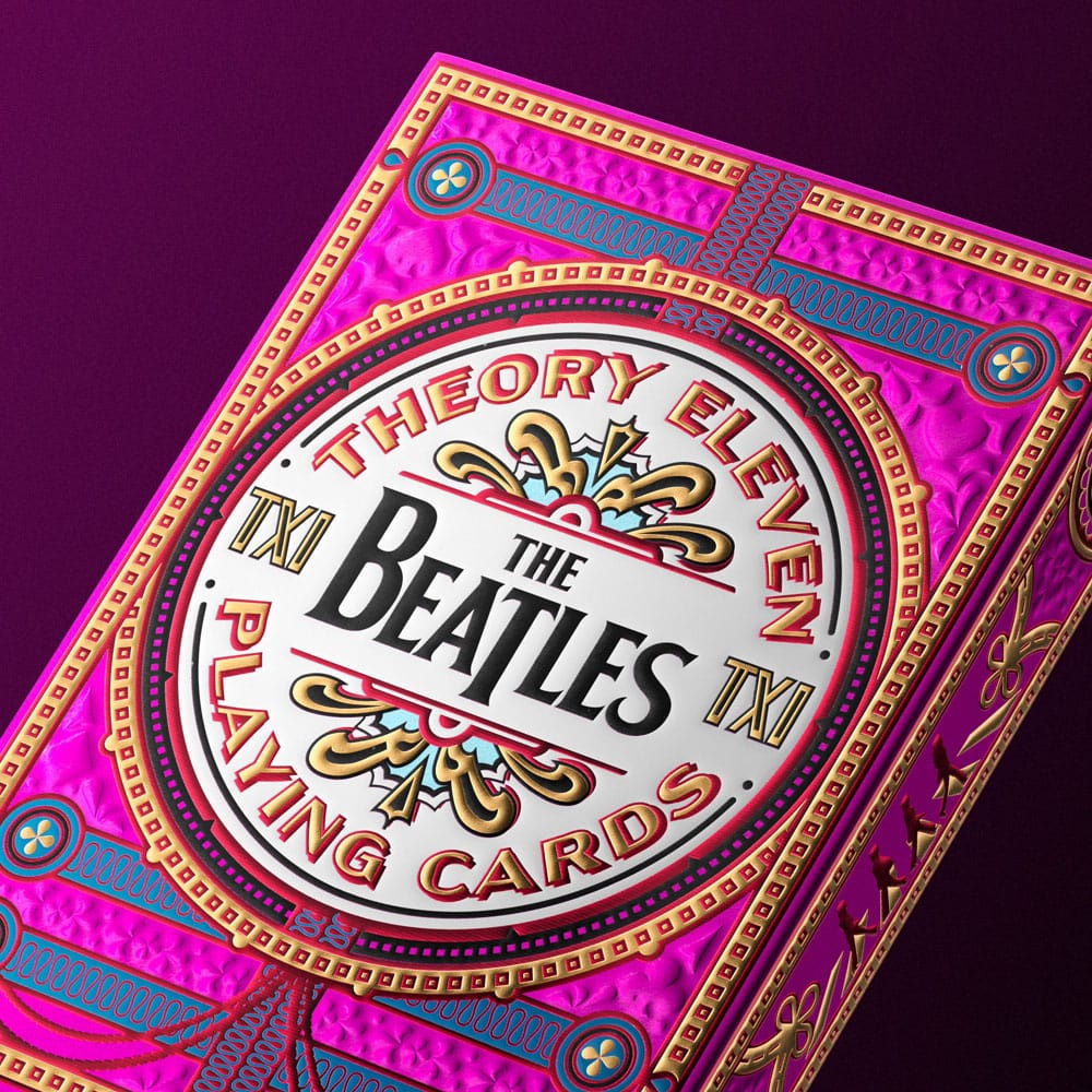 The Beatles Spielkarten Pink Version Image 8