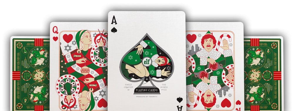 Buddy - Der Weihnachtself Spielkarten Image 2
