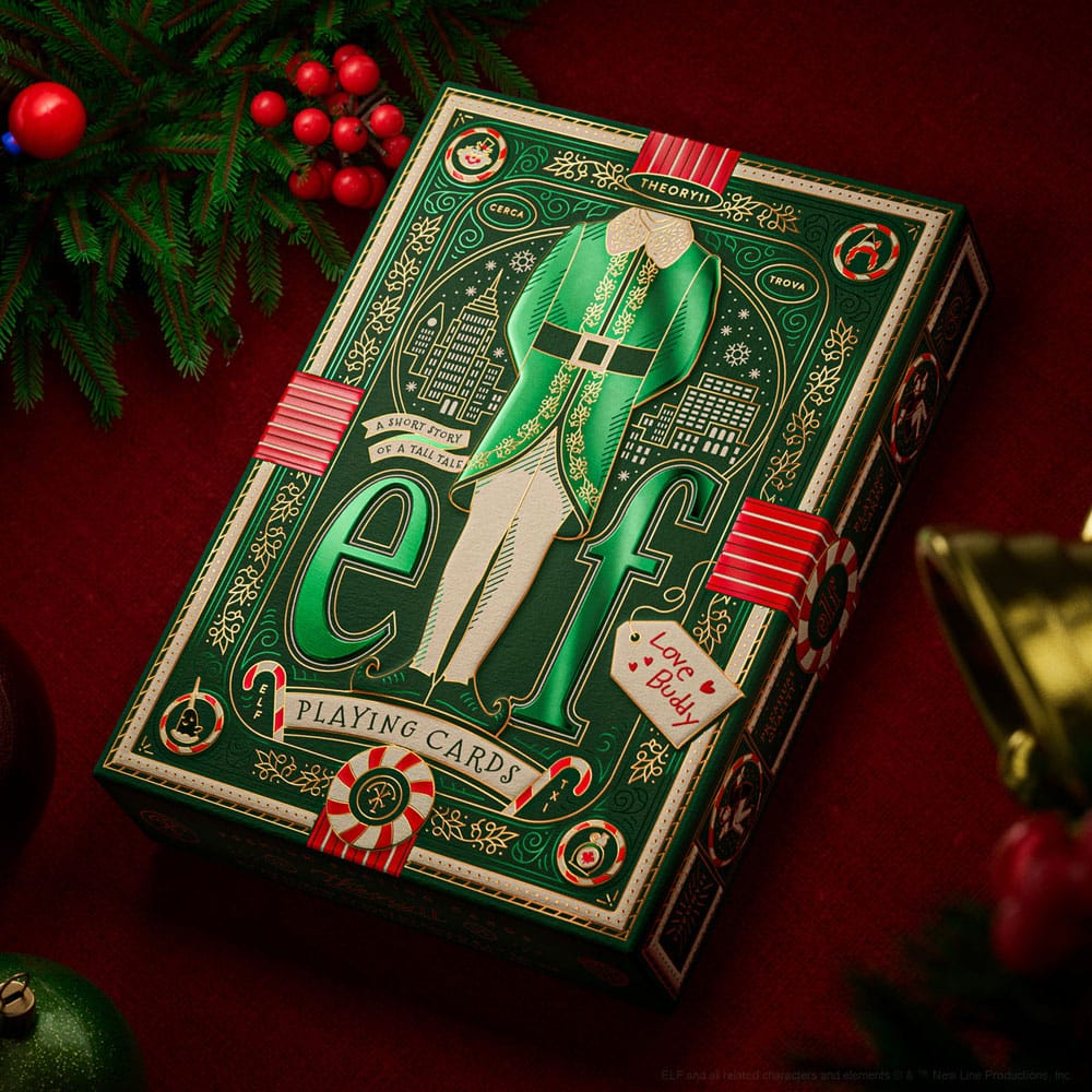 Buddy - Der Weihnachtself Spielkarten Image 1
