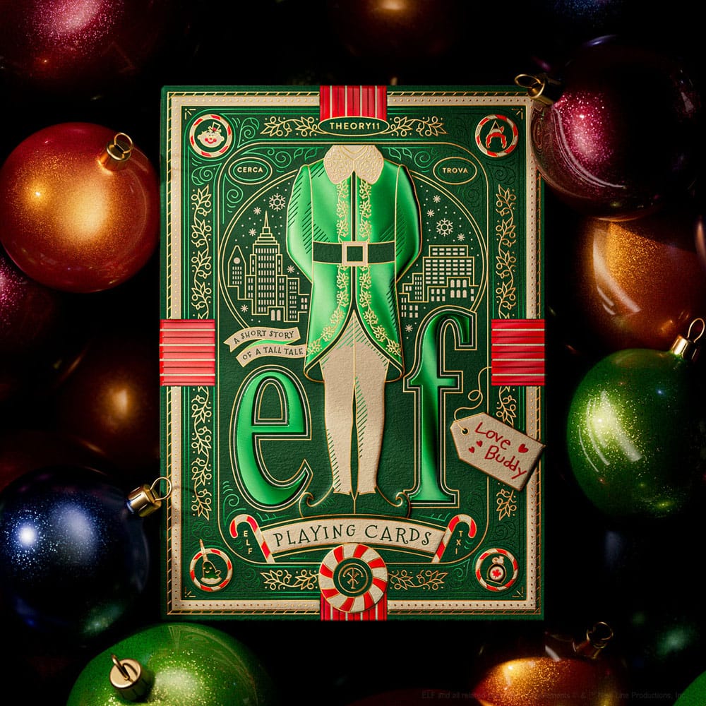 Buddy - Der Weihnachtself Spielkarten Image 8