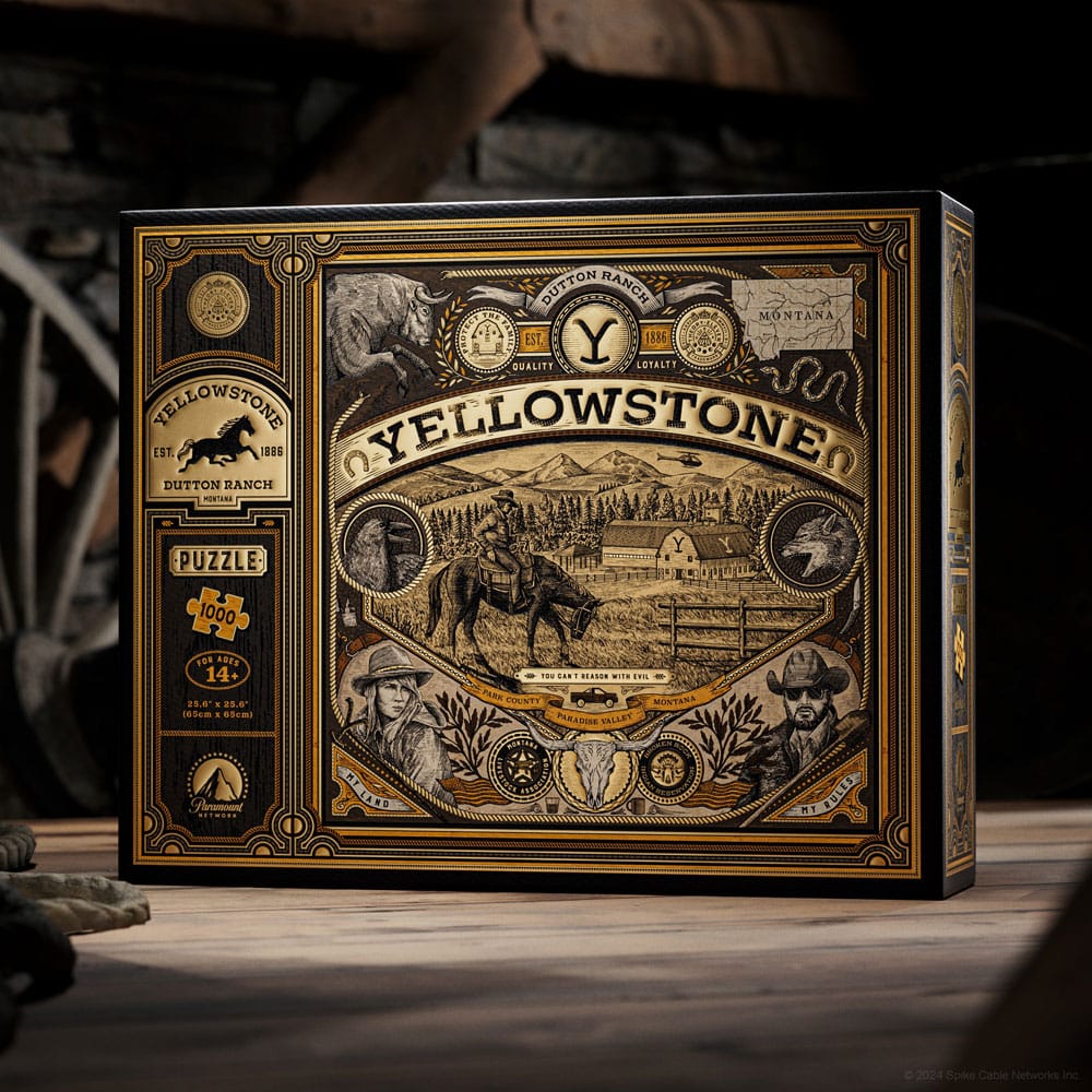 Yellowstone Multi-Dimensionales Puzzle (1000 Teile) Image 1