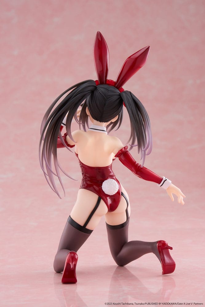 Date A Live V PVC Statue Desktop Cute Figure Kurumi Tokisaki Bunny Ver. 13 cm Image 5