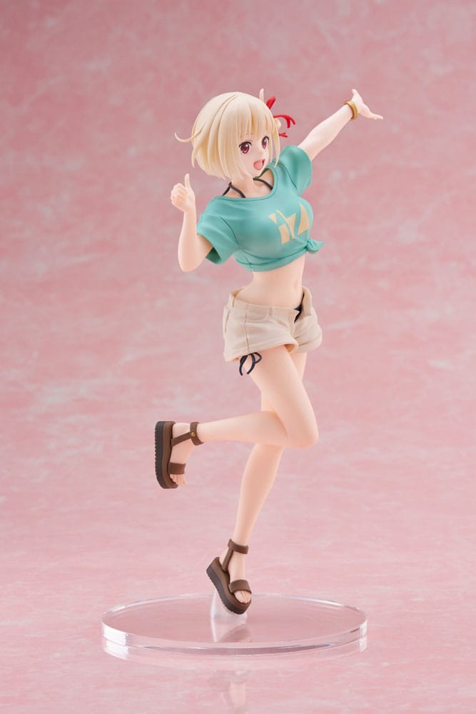 Lycoris Recoil Coreful PVC Statue Chisato Nishikigi Hawaiian Ver. 18 cm Image 5