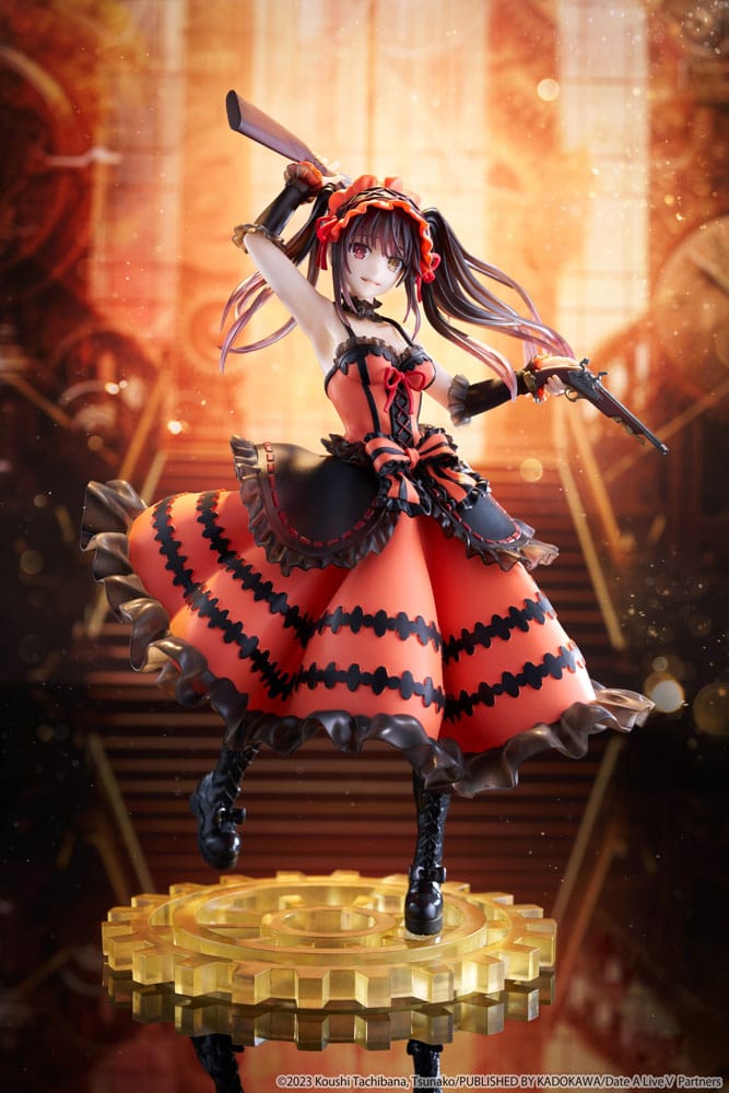 Date A Live IV AMP+ PVC Statue Kurumi Tokisaki (Zafkiel) Reissue 20 cm Image 10