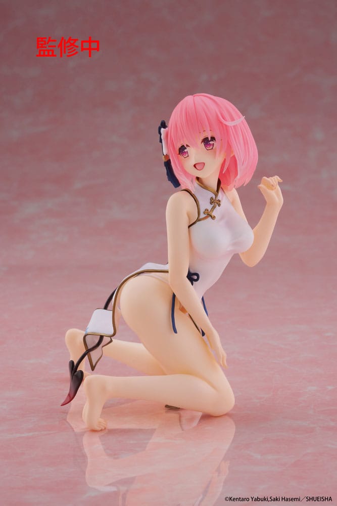 To Love Ru Darkness PVC Statue Desktop Cute Figure Momo (Chinese Dress Ver.) 13 cm Image 7
