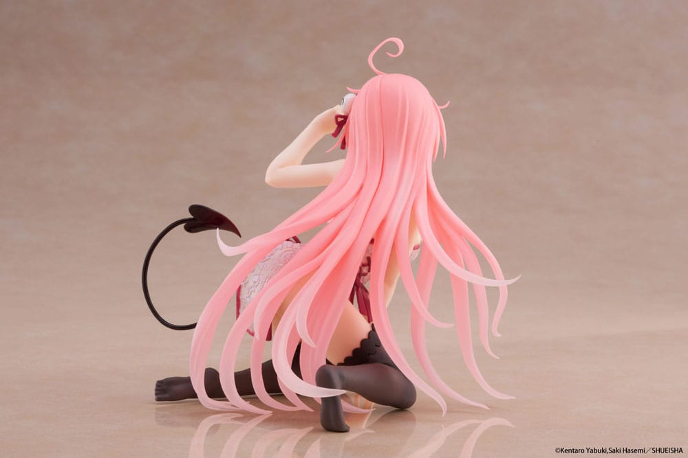 To Love-Ru Darkness PVC Statue Desktop Cute Figure Lala Chinese Dress Ver. 13 cm Image 4