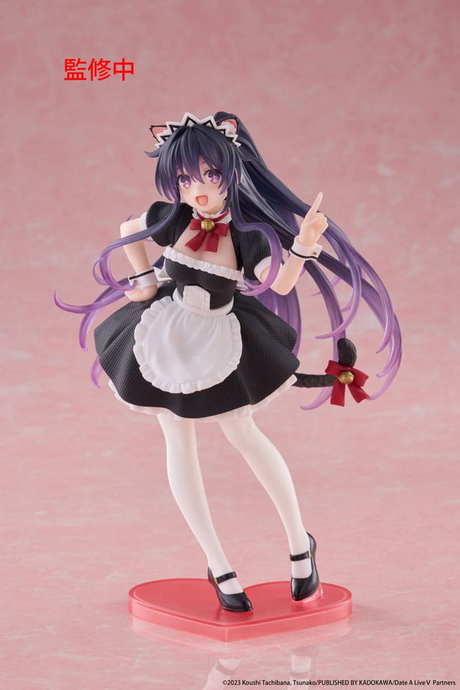 Date A Live V Coreful PVC Statue Tohka Yatogami Cat Ear Maid Ver. 18 cm Image 1