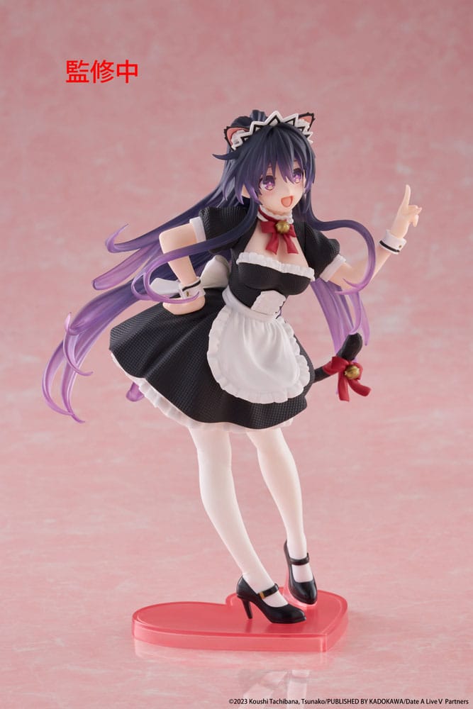 Date A Live V Coreful PVC Statue Tohka Yatogami Cat Ear Maid Ver. 18 cm Image 5