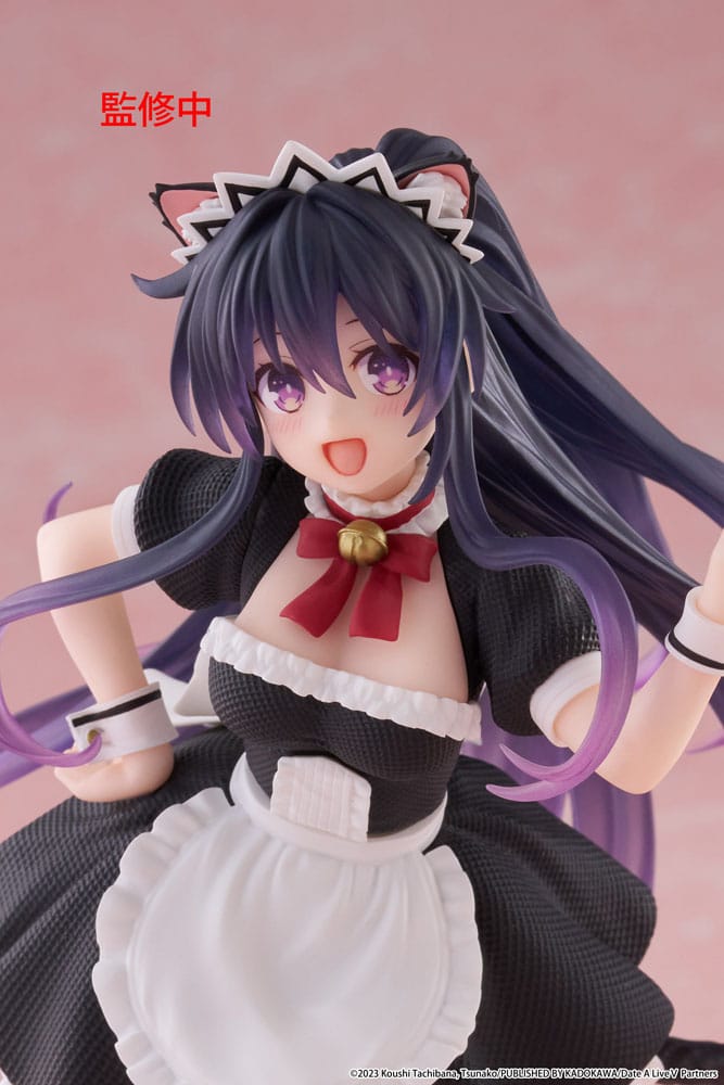 Date A Live V Coreful PVC Statue Tohka Yatogami Cat Ear Maid Ver. 18 cm Image 7