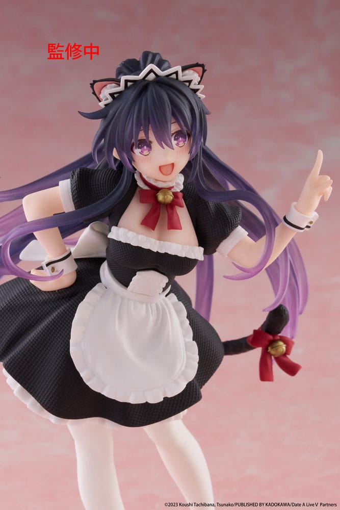 Date A Live V Coreful PVC Statue Tohka Yatogami Cat Ear Maid Ver. 18 cm Image 9