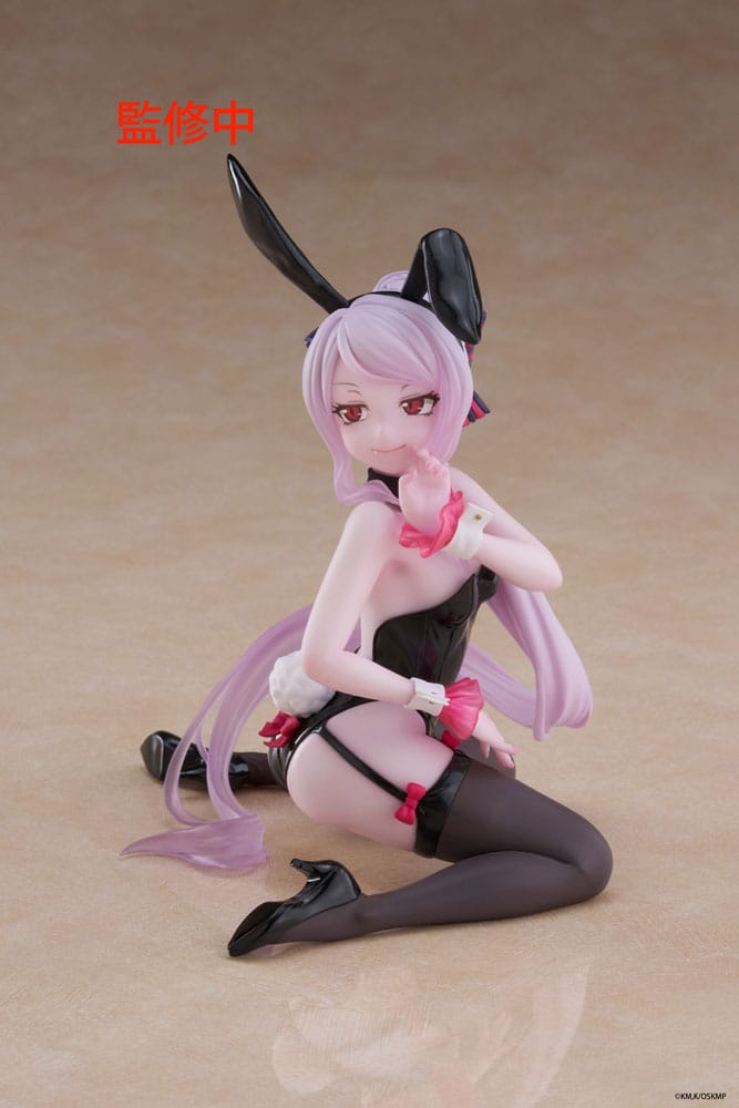 Overlord PVC Statue Desktop Cute Figure Shalltear Bunny Ver. 13 cm Image 3