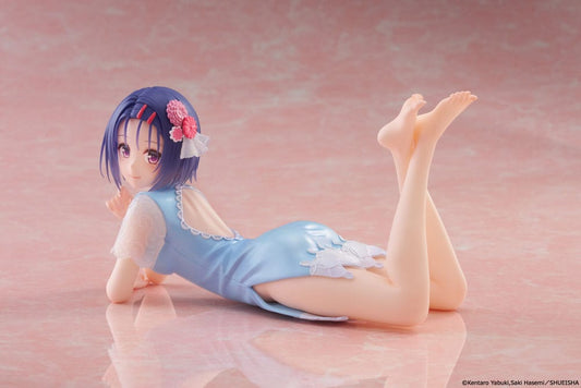 To Love-Ru Darkness PVC Statue Desktop Cute Figure Haruna Sairenji (China Dress Ver.) 13 cm Image 2