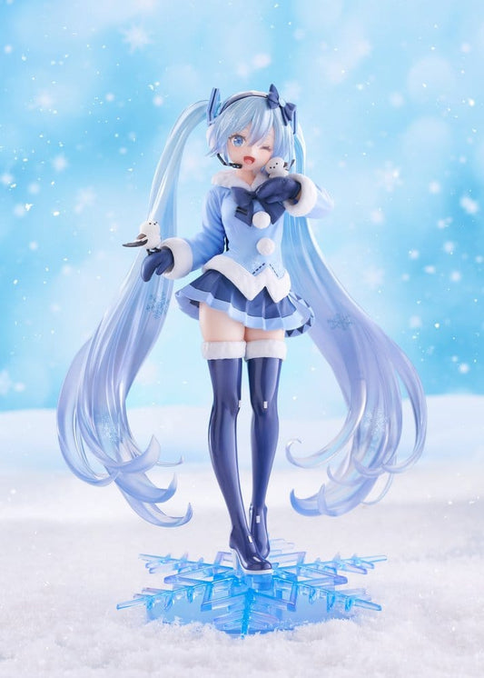 Hatsune Miku AMP+ PVC Figur Snow Miku All Stars 2012 Ver. 25 cm Image 2