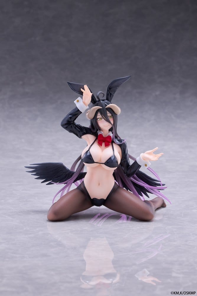 Overlord Moflock PVC Figur Albedo (Reverse Bunny Suit Ver.) 13 cm Image 12