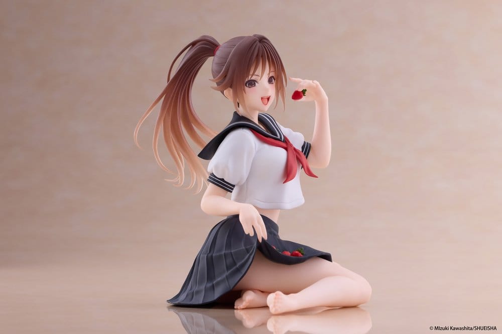 Strawberry 100% Desktop Cute PVC Figur Satsuki Kitaoji (School uniform Ver.) 18 cm Image 12
