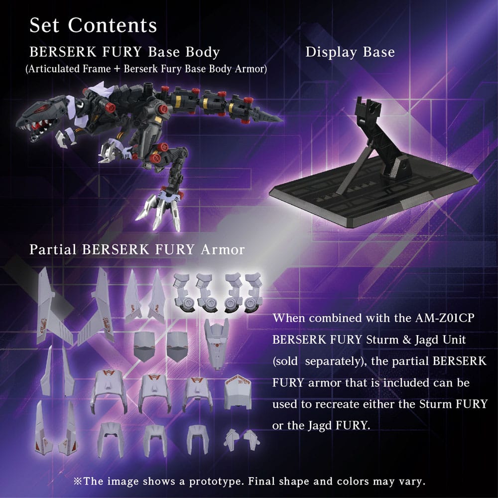 Zoids Plastic Model Kit AM-Z01EX Berserk Fury (Elementary Body) Image 6