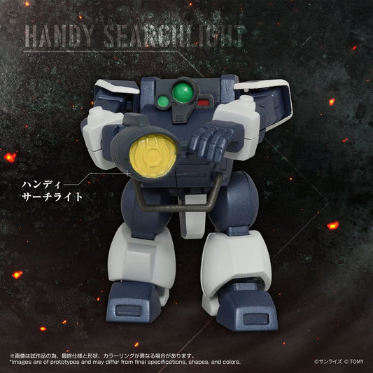 Armored Trooper Votoms Toyrise Actionfigur 1/48 AT-09 Zwerg Wetlands Leg 7 cm Image 2