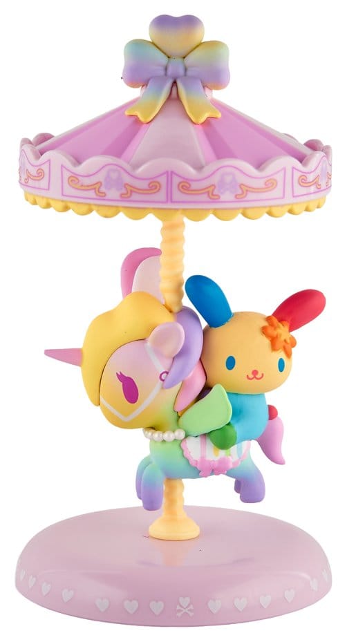 tokidoki x HKF Window Box Figur U*SA*HA*NA & Can Can Sweet Pink Carousel Special Edition 8 cm Image 2