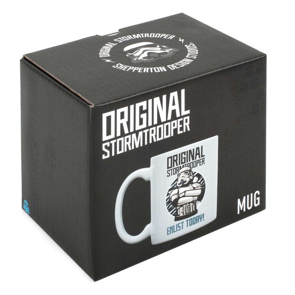Original Stormtrooper Tasse Enlist Today White Image 5