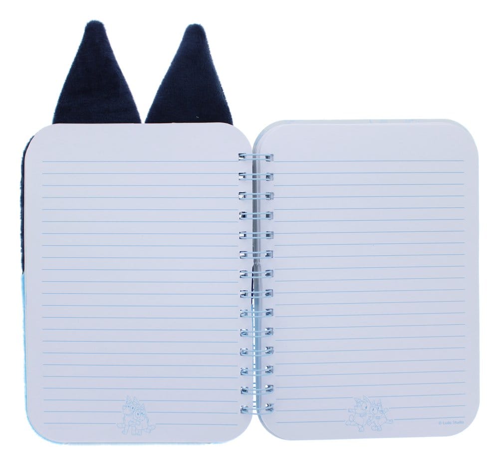 Bluey Plüsch Notizbuch Blau Image 4