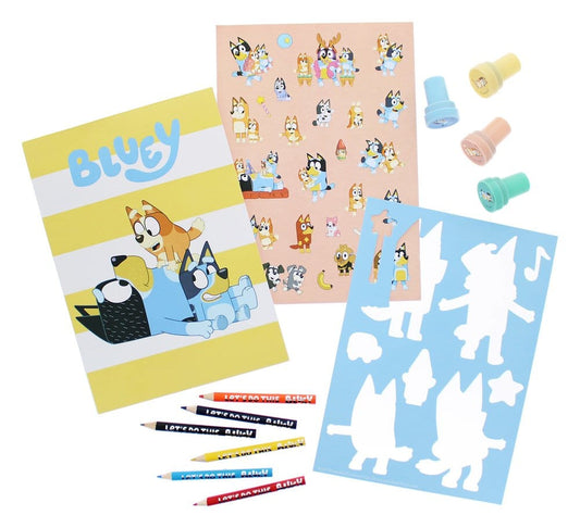 Bluey Kreativ-Malset 14-teilig Image 2